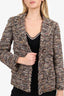 Pre-Loved Chanel™ Multicolour Metallic Tweed Jacket Estimated Size 38