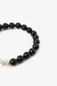 Tiffany & Co Sterling Silver/Black Onyx Bead Toggle 8mm Bracelet