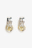 Tiffany & Co. Vintage Sterling Silver/18k Yellow Gold Atlas Groove Earrings