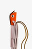 Hermès Orange/Pink/Yellow Poisson Bag Charm