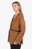 Maje Camel Wool Coat Size 0