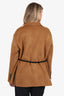Maje Camel Wool Coat Size 0