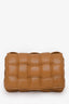 Bottega Veneta Camel Intrecciato Mini Padded Cassette Crossbody Bag