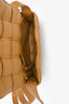 Bottega Veneta Camel Intrecciato Mini Padded Cassette Crossbody Bag