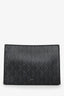 Dior Homme 2024 A5 Black Coated Canvas Triangle Pouch