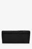 Pre-Loved Chanel™ 2019 Black Silk Pleated CC Flip Lock Clutch