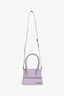Jacquemus Lilac Leather 'Le Grand Chiquito' Shoulder Bag