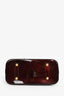 Louis Vuitton Amarante Vernis Leather Monogram 'Alma' Top Handle Bag