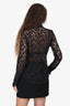 Rag & Bone Black Lace Button Down Top Size 2