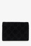 Gucci Black Dionysus GG Velvet Mini Wallet on Chain