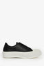 Alexander McQueen Black Leather Sneakers Size 38