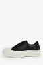 Alexander McQueen Black Leather Sneakers Size 38