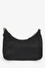 Prada Black Re-Nylon Re-Edition 2005 Crossbody Bag with Chain & Pouch