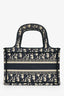 Christian Dior 2020 Navy Oblique Mini Book Tote