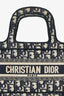 Christian Dior 2020 Navy Oblique Mini Book Tote