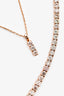 GWC 14K Rose Gold 5.1 Carat Weight Round Diamonds Bracelet + Necklace Set