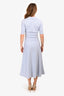 Gabriela Hearst Baby Blue Wool/Cashmere Polo Midi Dress Size S