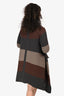 Rick Owens 2016 Brown/Grey Wool Cardigan Size S
