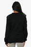 Prada Vintage Black Nylon/Cotton Cardigan Size 52
