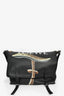Loewe Black Leather Mushroom Messenger Bag