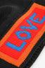 Fendi Black Wool Knit 'LOVE' Beanie