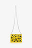Louis Vuitton x Yayoi Kusama Yellow/Black Epi Leather Twist Belt Chain Wallet