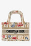 Christian Dior 2020 Canvas Mini Hibiscus Book Tote