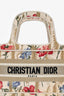 Christian Dior 2020 Canvas Mini Hibiscus Book Tote
