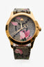 Gucci Beige Multicolour G-Timeless Watch
