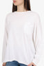Khaite White T-Shirt Size M