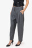 Stella McCartney Grey Wool Trousers Size 40