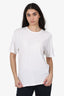 Khaite White Short Sleeve T-Shirt Estimated Size M