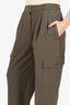 The Frankie Shop Khaki Green Cargo Pants Size M