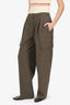 The Frankie Shop Khaki Green Cargo Pants Size M