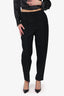 Toteme Black High Waisted Pants Size 38
