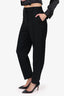 Toteme Black High Waisted Pants Size 38