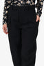 Wardrobe NYC Black Wool High Waisted Pants Size XS