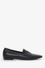 Khaite Black Leather Flats Size 41