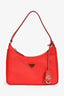 Prada Limited Edition Red Re-Nylon 2005 Shoulder Bag