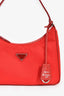 Prada Limited Edition Red Re-Nylon 2005 Shoulder Bag