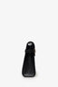 Saint Laurent Black Croc Embossed Manhattan Shoulder Bag