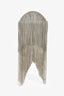 Retrofete Silver Crystal Fringe Evening Bag