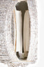 Retrofete Silver Crystal Fringe Evening Bag