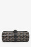 Goyard Black Goyardine Leather Double Travel Watch Case