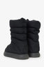 Moncler Black Nylon Gaia Mid Snow Boots Size 39