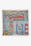 Hermés Multicolour Silk 'Super Silk Quest' Print Scarf 90