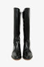 Anine Bing Black Leather Knee High Riding Boots Size 41