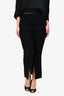 Stella McCartney Black Ankle Slit Flare Pants Size 36