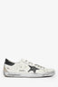 Golden Goose White Leather Distressed Accents Sneakers Size 43 Mens