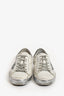 Golden Goose White Leather Distressed Accents Sneakers Size 43 Mens